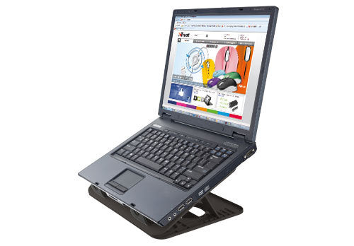 Trust Cyclone Cooling Pad για Laptop έως 15.6" με 2 Ανεμιστήρες