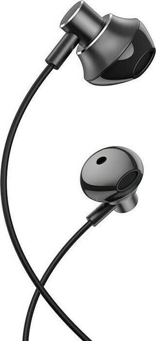 Hoco M75 Belle In-ear Handsfree με Βύσμα 3.5mm Μαύρο