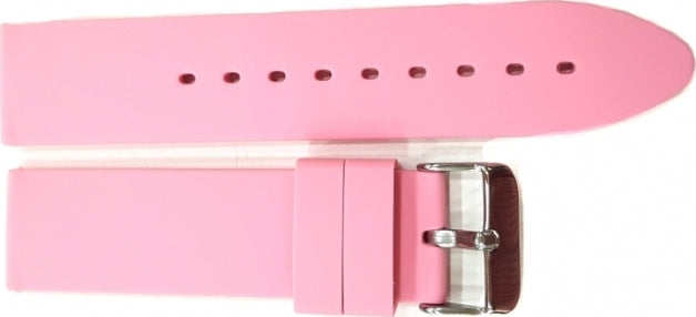 Tzevelion S05 Καουτσούκ Λουράκι Ροζ 20mm