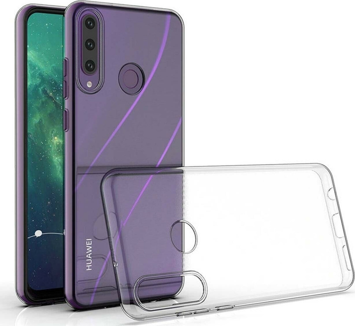 0.5mm Back Cover Σιλικόνης Διάφανο (Huawei Y6p)