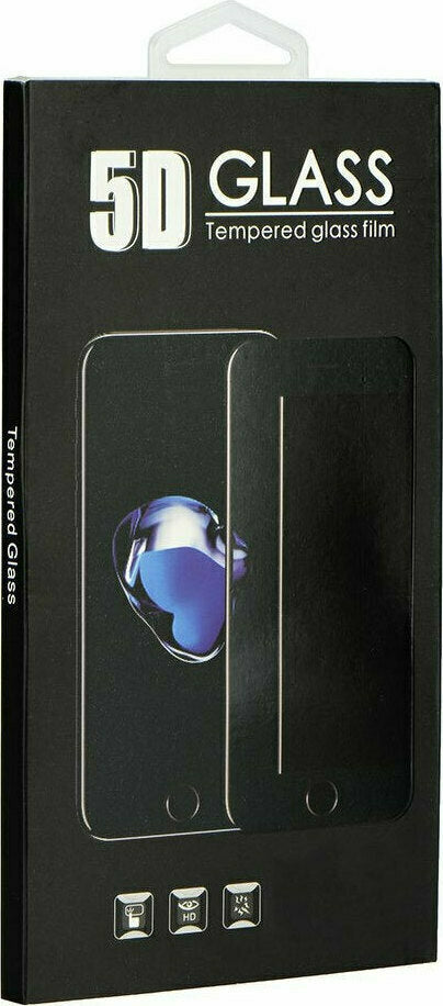 5D Full Face Tempered Glass Black (Mi 11)