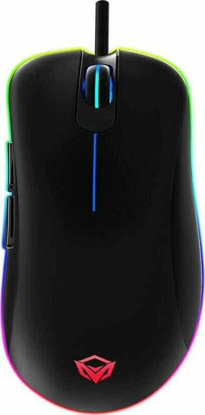 Meetion GM19 RGB Gaming Ποντίκι 6400 DPI Μαύρο