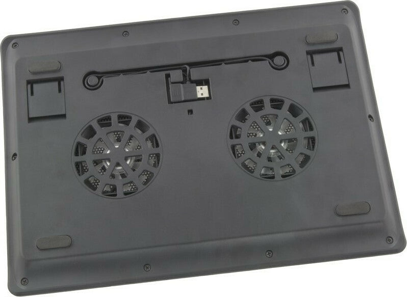 Esperanza Tivano Cooling Pad για Laptop έως 17.3" με 2 Ανεμιστήρες και Φωτισμό