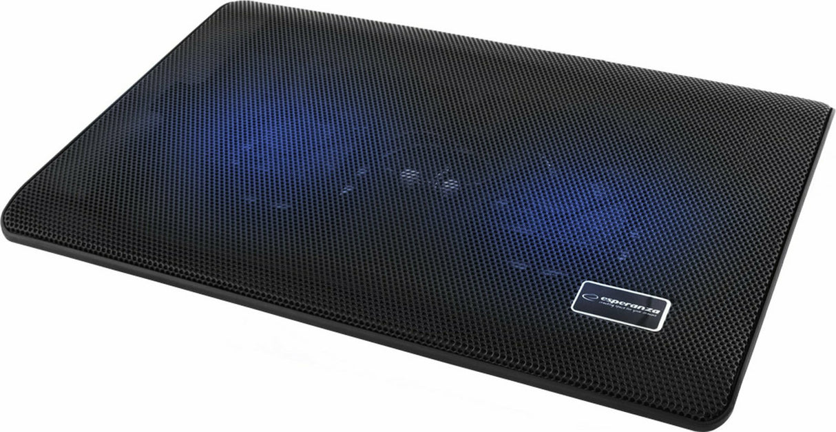 Esperanza Tivano Cooling Pad για Laptop έως 17.3" με 2 Ανεμιστήρες και Φωτισμό