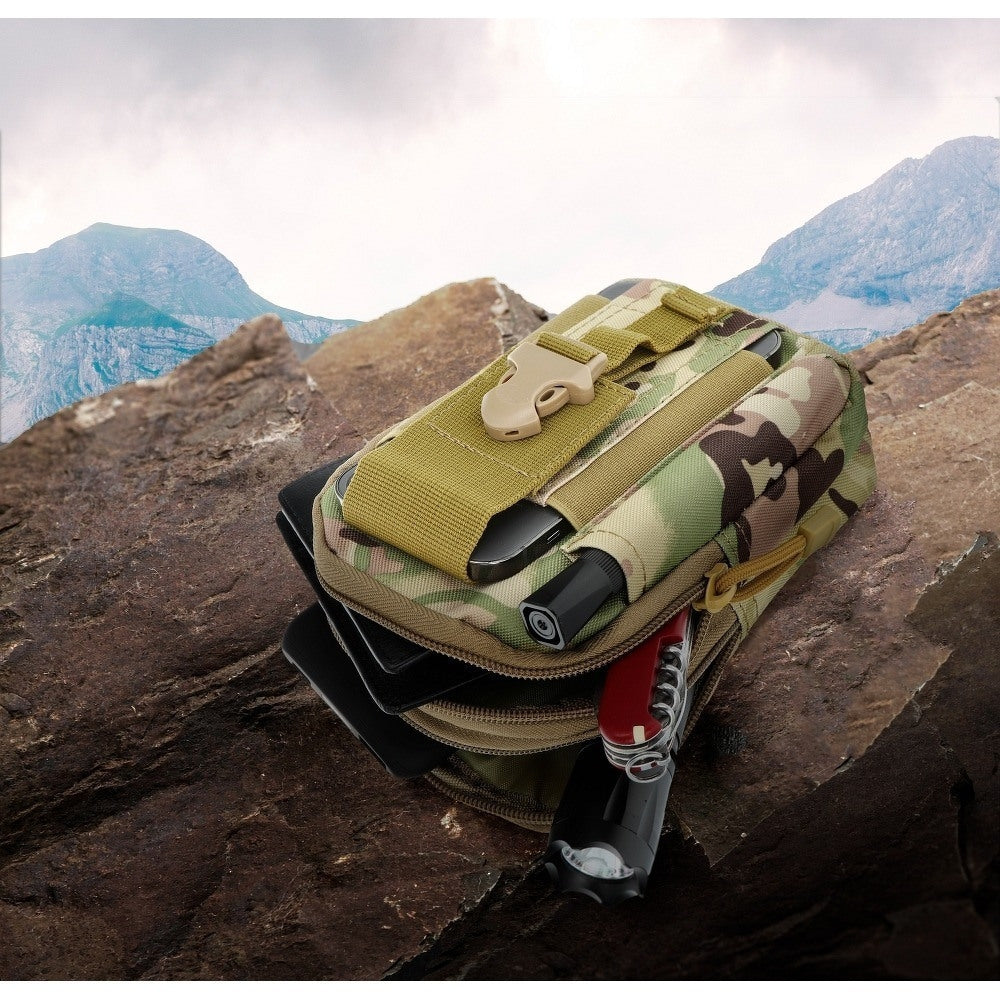 Tactical Holster Sock & Pouch 175x120x60mm Camo