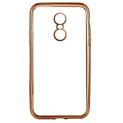 Senso Side Colour Back Cover Σιλικόνης Ροζ Χρυσό (Redmi Note 4)