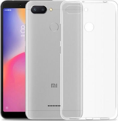 Back Cover Ultra Slim 0.3mm Διάφανο (Xiaomi Redmi 6)