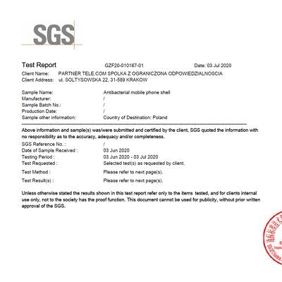 Forcell Antibacterial Back Cover Σιλικόνης Διάφανο (Galaxy S20 Ultra)