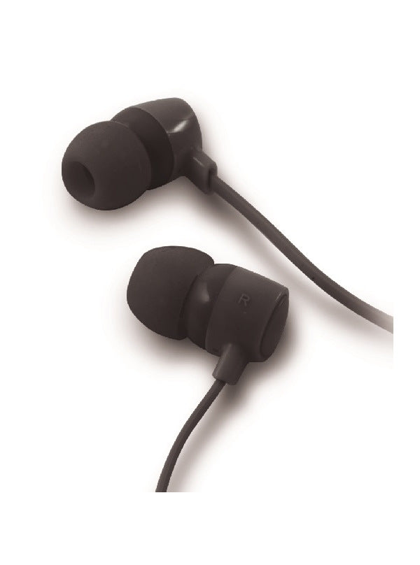 Ksix Go and Play Small2 In-ear Handsfree με Βύσμα 3.5mm Μαύρο