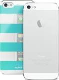 Puro Stripe Silver Blue (iPhone 5/5s/SE)