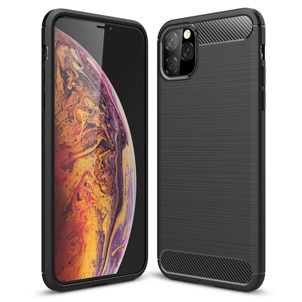 Carbon Back Cover Μαύρο (iPhone 11)