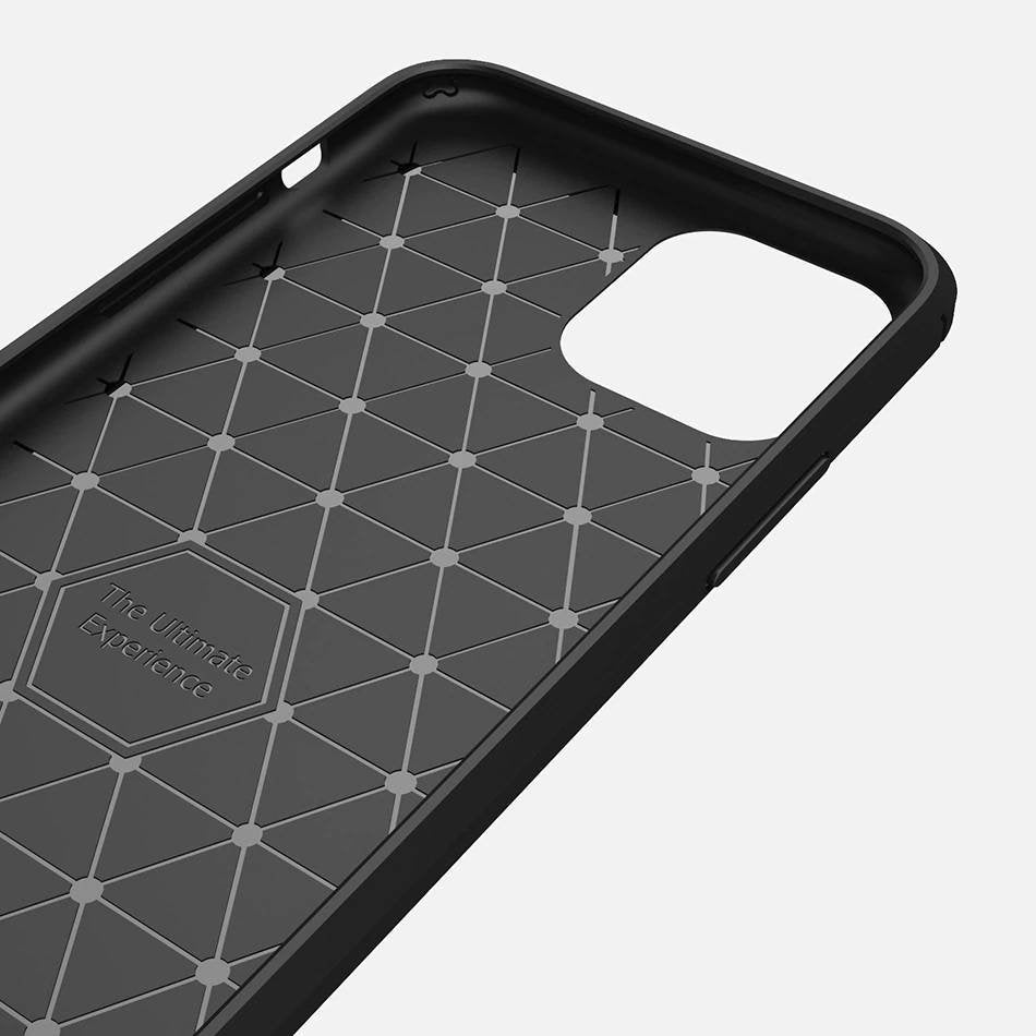 Carbon Back Cover Μαύρο (iPhone 11)