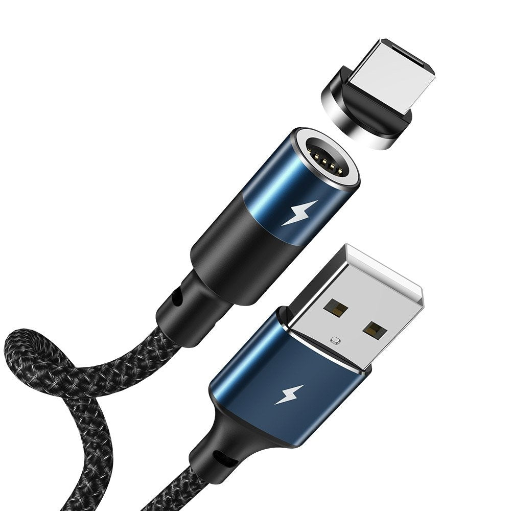 Remax Magnetic USB to Lightning Cable Μπλε 1.2m (Zigie)