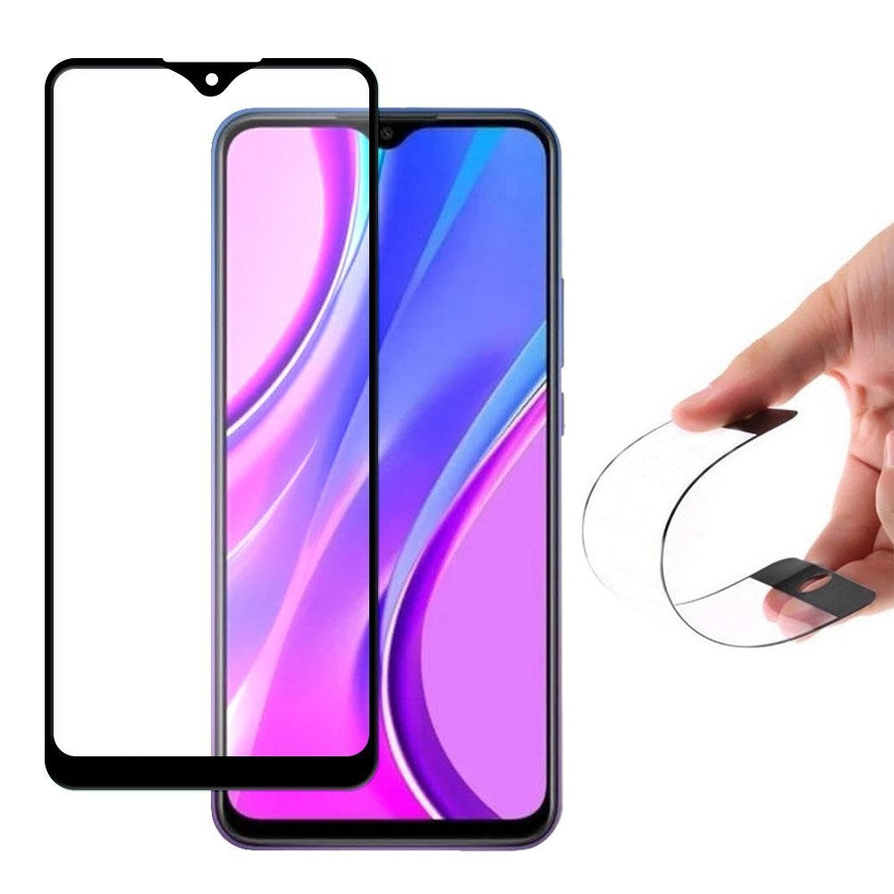 Wozinsky Wozinsky Nano Flexi Full Face Tempered Screen Protector (Redmi 9)