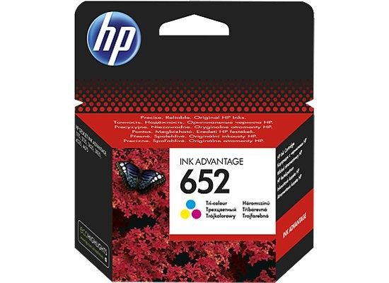 HP 652 Μελάνι Εκτυπωτή InkJet Πολλαπλό (Color) (F6V24AE)