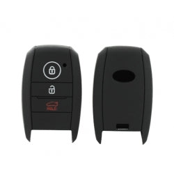 Θήκη Κλειδιού από Σιλικόνη με 3 κουμπιά για Kia