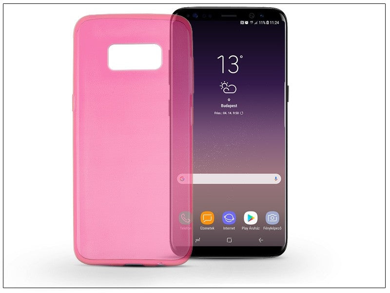 TPU 0.3 SAMSUNG S8 PLUS pink backcover