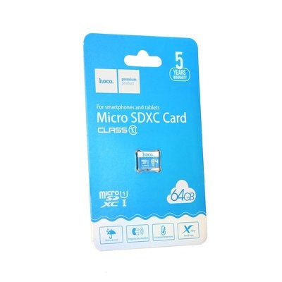 Hoco TF high speed microSDXC 64GB Class 10 U1 A1 UHS-I