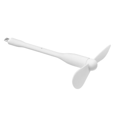microUSB Fan for mobile white