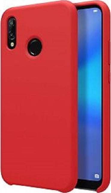 Jelly Case Flash Mat - HUAWEI P20 red