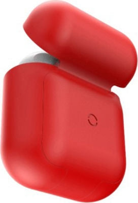 Baseus Anti-dust Wireless Protective Θήκη Σιλικόνης Case Κόκκινο για Apple AirPods
