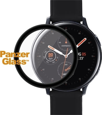 PanzerGlass 3D Full Face Tempered Glass Προστατευτικό Οθόνης για το Galaxy Watch Active 2 44mm