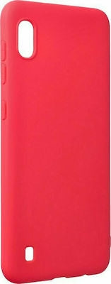 Forcell Soft Back Cover Σιλικόνης Κόκκινο (Galaxy A10)