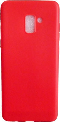 Θήκη Σιλικόνης Ματ TPU για Samsung Galaxy j6 (2018) _Κόκκινο