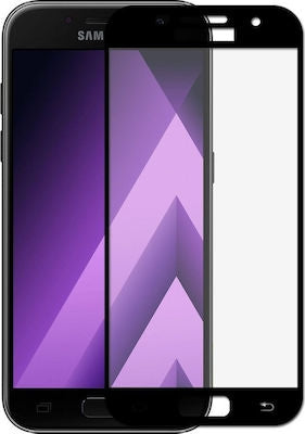 5D Full Glue Full Face Tempered Glass Black (Galaxy A5 2017)
