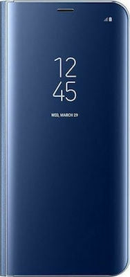 Clear View Case cover for Samsung Galaxy M31s blue
