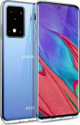 Forcell AntiBacterial Back Cover Σιλικόνης Διάφανο (Galaxy S20+)