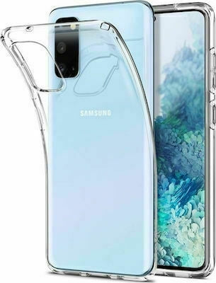 Forcell Antibacterial Back Cover Σιλικόνης Διάφανο (Galaxy A41)