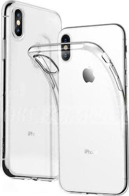 Forcell Antibacterial Back Cover Σιλικόνης Διάφανο (iPhone XR)