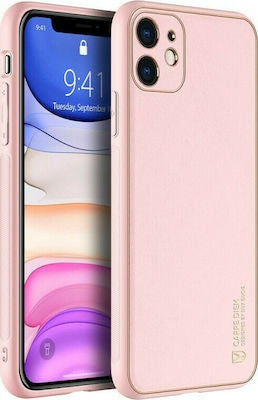 Dux Ducis Yolo Elegant Back Cover Συνθετική Ροζ (iPhone 12 mini)