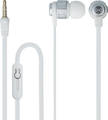 Forever SE-400 In-ear Handsfree με Βύσμα 3.5mm Λευκό