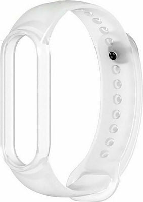Λουράκι Σιλικόνης Λευκό (Mi Smart Band 5/Mi Smart Band 6)