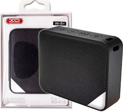 XO F16 Αδιάβροχο Ηχείο Bluetooth με 4 ώρες Λειτουργίας Black