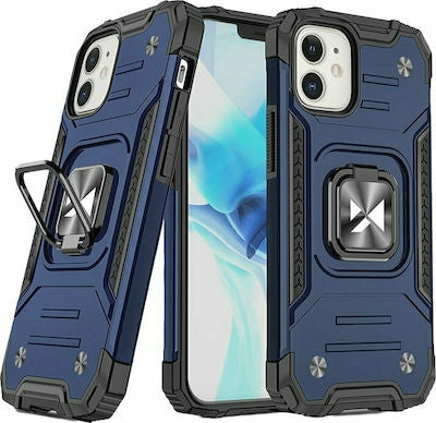 Wozinsky Ring Armor Back Cover Πλαστικό Σιλικόνης Μπλε (iPhone 12 mini)