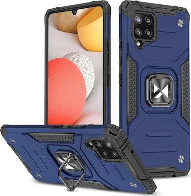 Wozinsky Ring Armor Kickstand Back Cover Πλαστικό Μπλε (Galaxy A42 5G)
