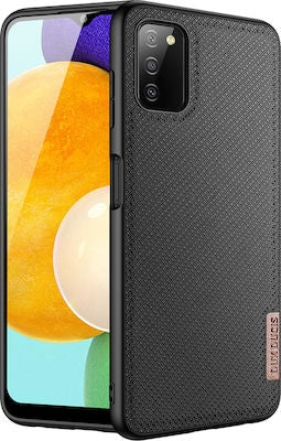Dux Ducis Fino Back Cover Πλαστικό / Υφασμάτινο Μαύρο (Galaxy A03s)
