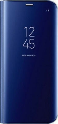 Hurtel Clear View Book Δερματίνης Μπλε (Galaxy A54)