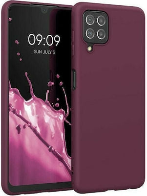 Matt Back Cover Σιλικόνης Burgundy (Realme C21)