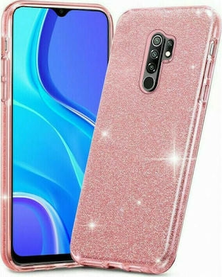 Back Cover Σιλικόνης Ροζ (Redmi 9A / 9AT)