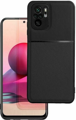 Forcell Noble Back Cover Σιλικόνης Μαύρο (Redmi 10C)