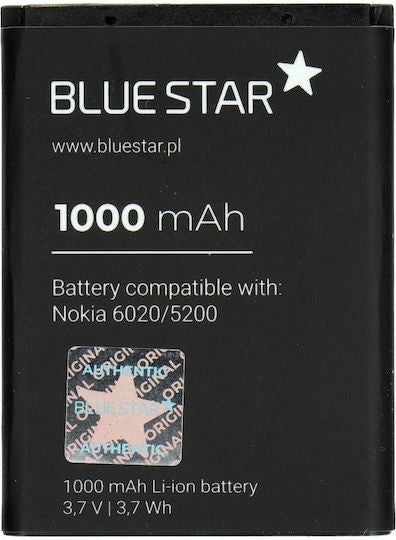 Blue Star Premium Συμβατή Μπαταρία Αντικατάστασης 1000mAh για Nokia 6020/5200/5300/3220/5140