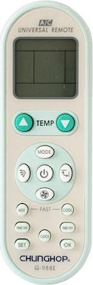 Chunghop Q-988Ε Universal Τηλεχειριστήριο για Κλιματιστικό