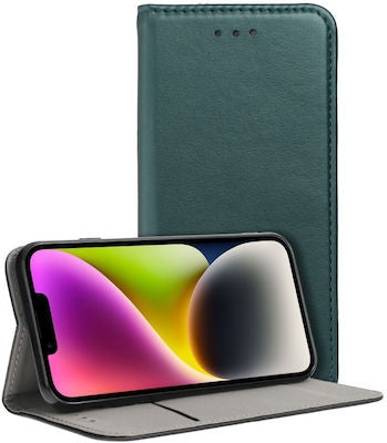 Smart Magneto Book Δερματίνης Dark Green (Galaxy A13 4G)