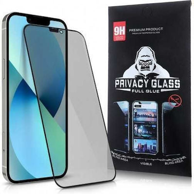 5D Privacy Full Face Tempered Glass (iPhone 12 / 12 Pro)