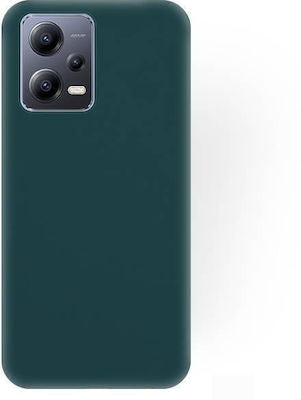 Soft Matt Case Back Cover (Xiaomi Poco X5 5G / Redmi Note 12 5G) green