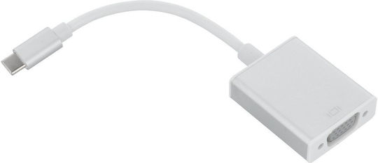 Μετατροπέας USB-C male σε VGA female (590907)